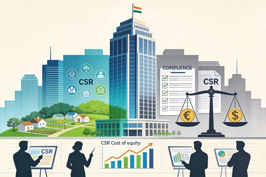 Mandatory CSR Spend Raises Cost of Equity When Seen as Compliance, Finds IIM Lucknow Study